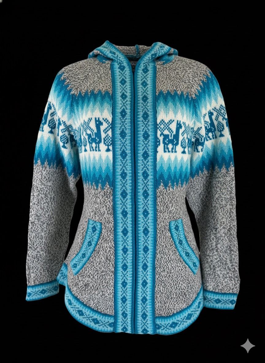 Alpaca Sweater Full-Zip