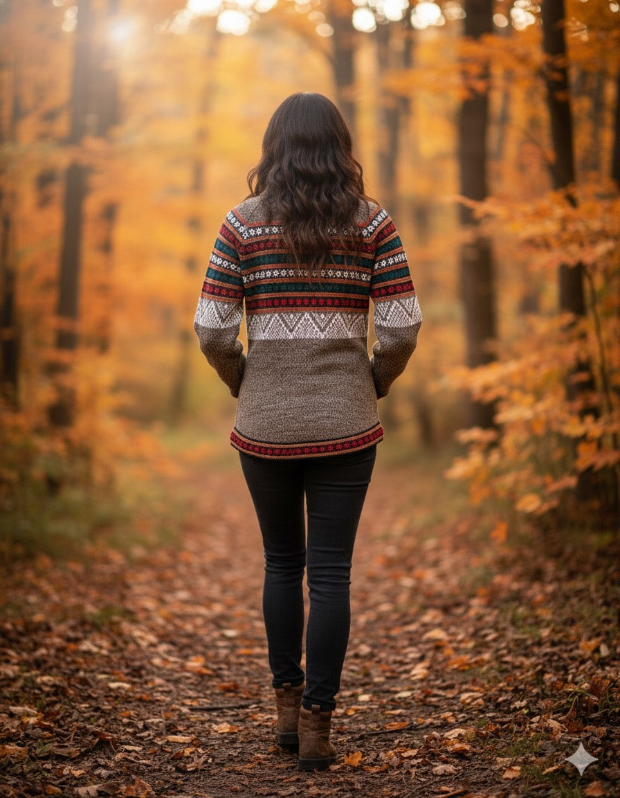 Alpaca Sweater Full-Zip