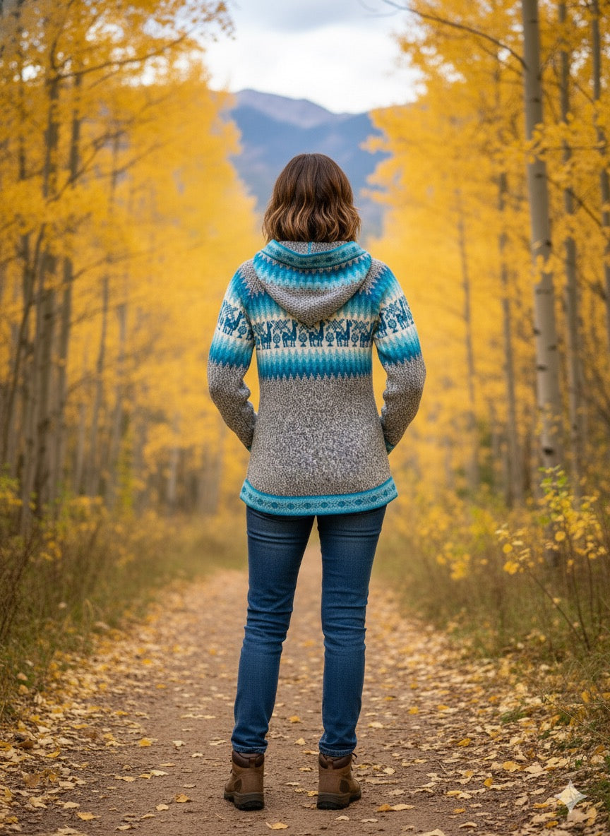 Alpaca Sweater Full-Zip