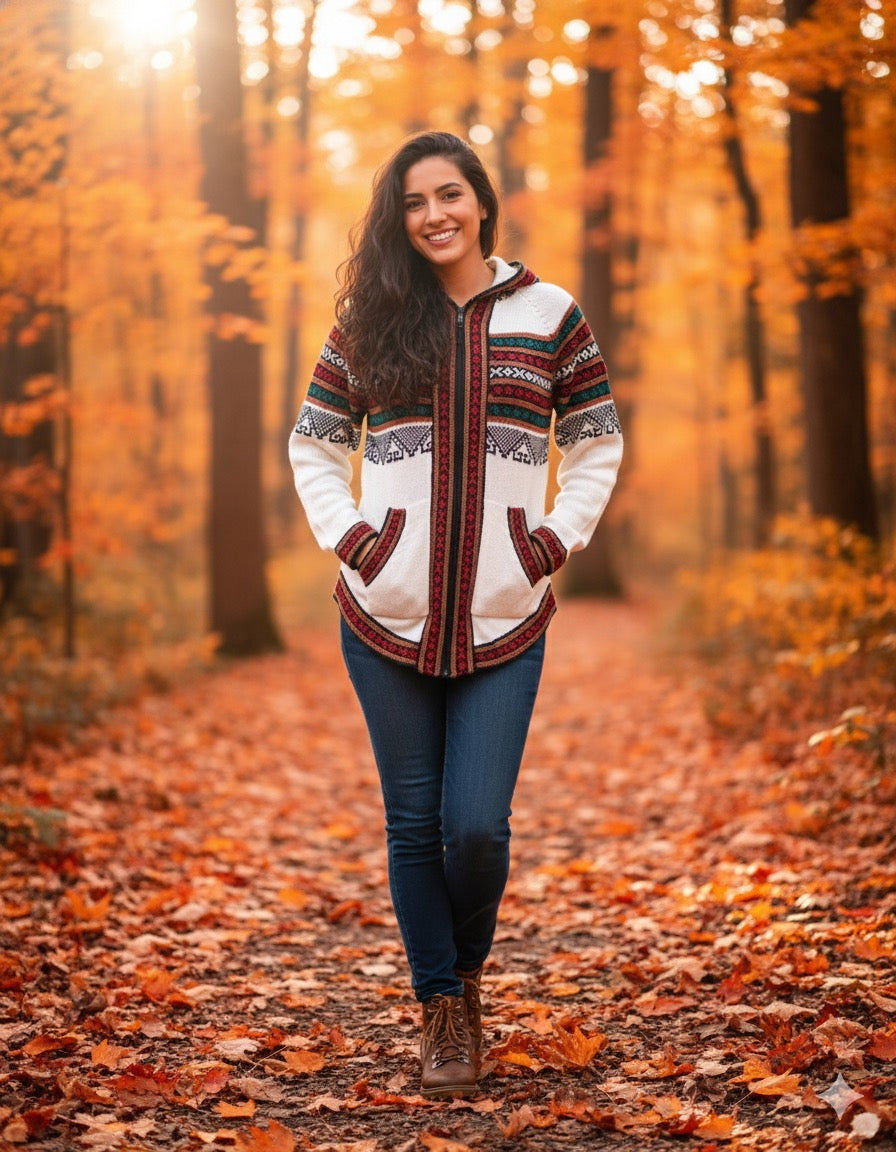 Alpaca Sweater Full-Zip