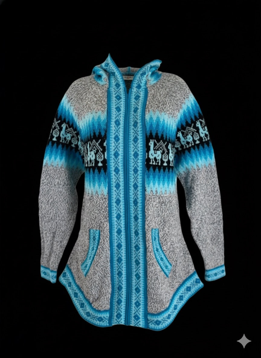 Alpaca Sweater Full-Zip