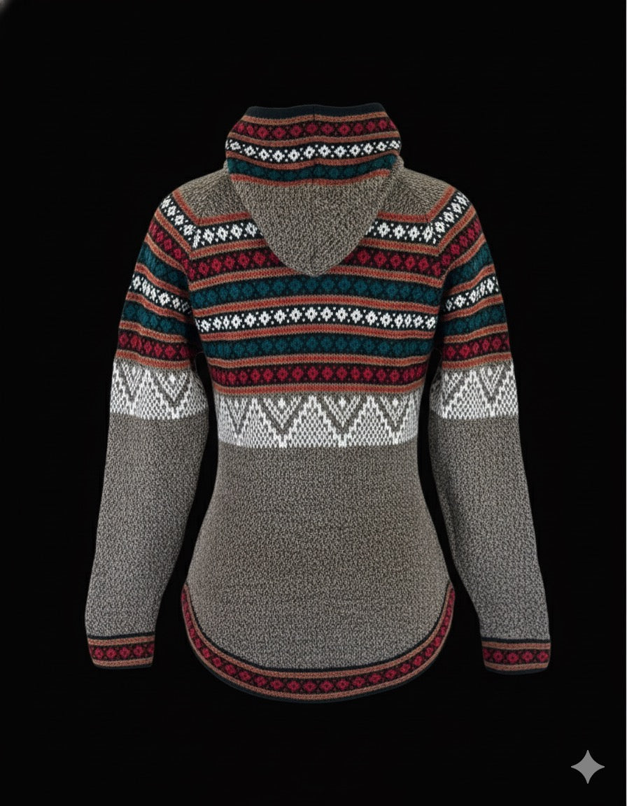 Alpaca Sweater Full-Zip