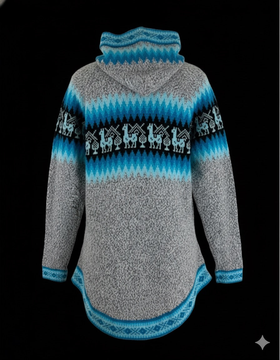 Alpaca Sweater Full-Zip