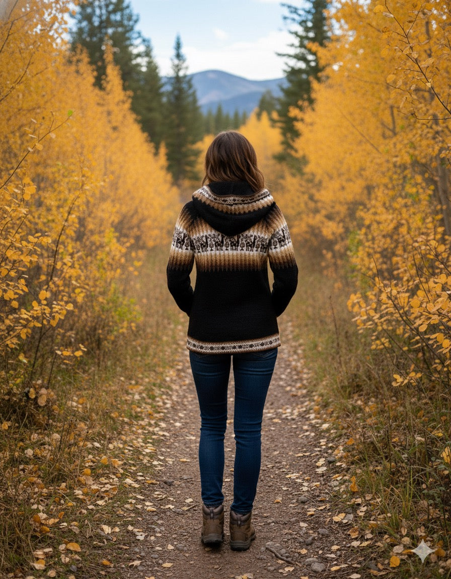 Alpaca Sweater Full-Zip