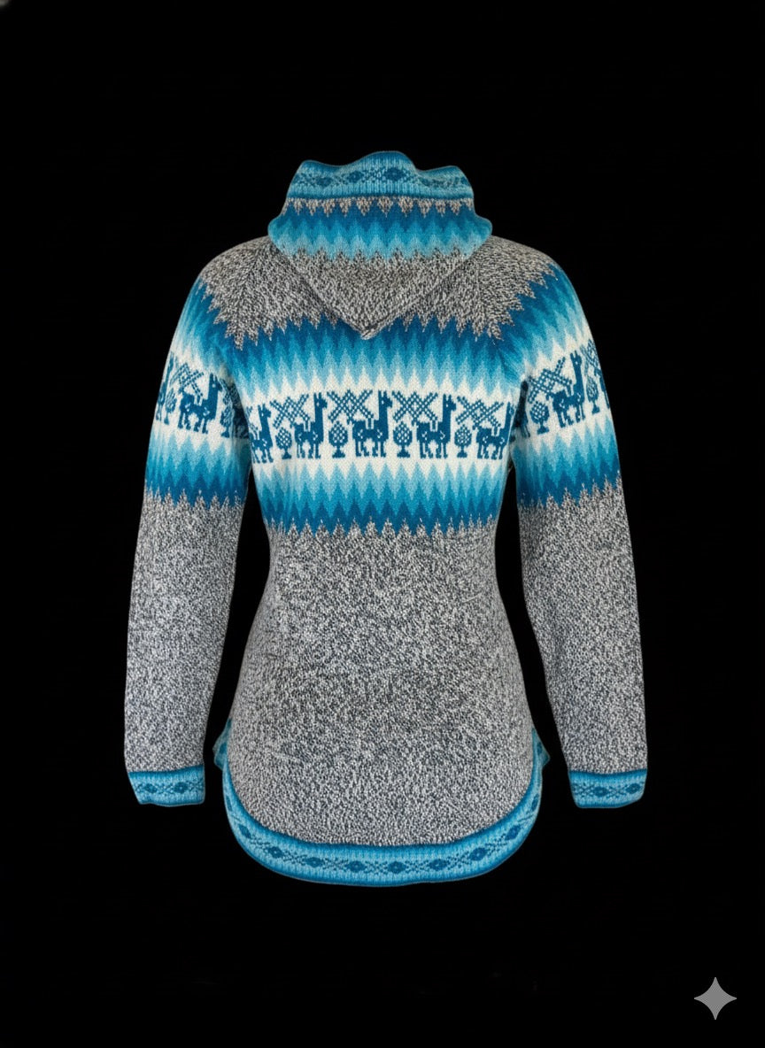 Alpaca Sweater Full-Zip