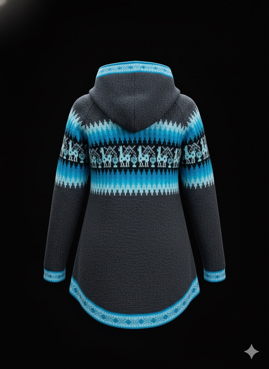 Alpaca Sweater Full-Zip