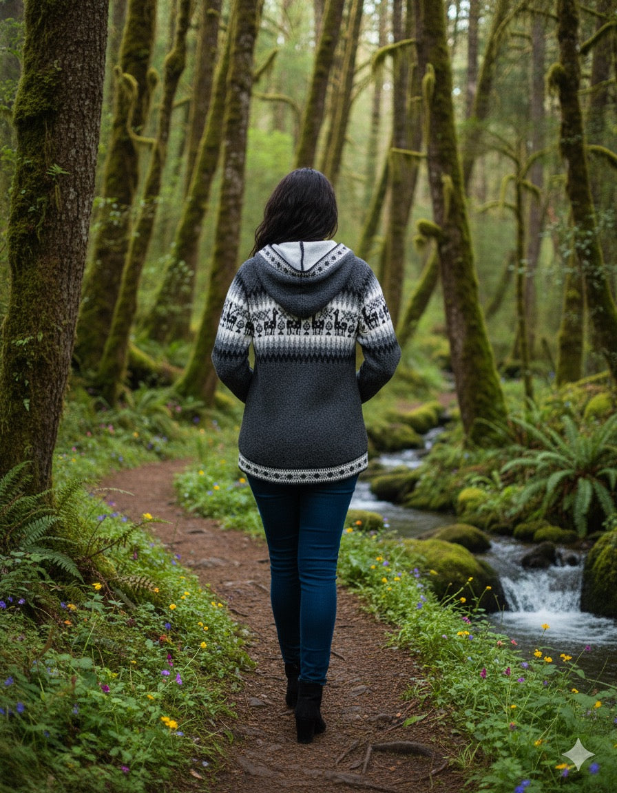 Alpaca Sweater Full-Zip