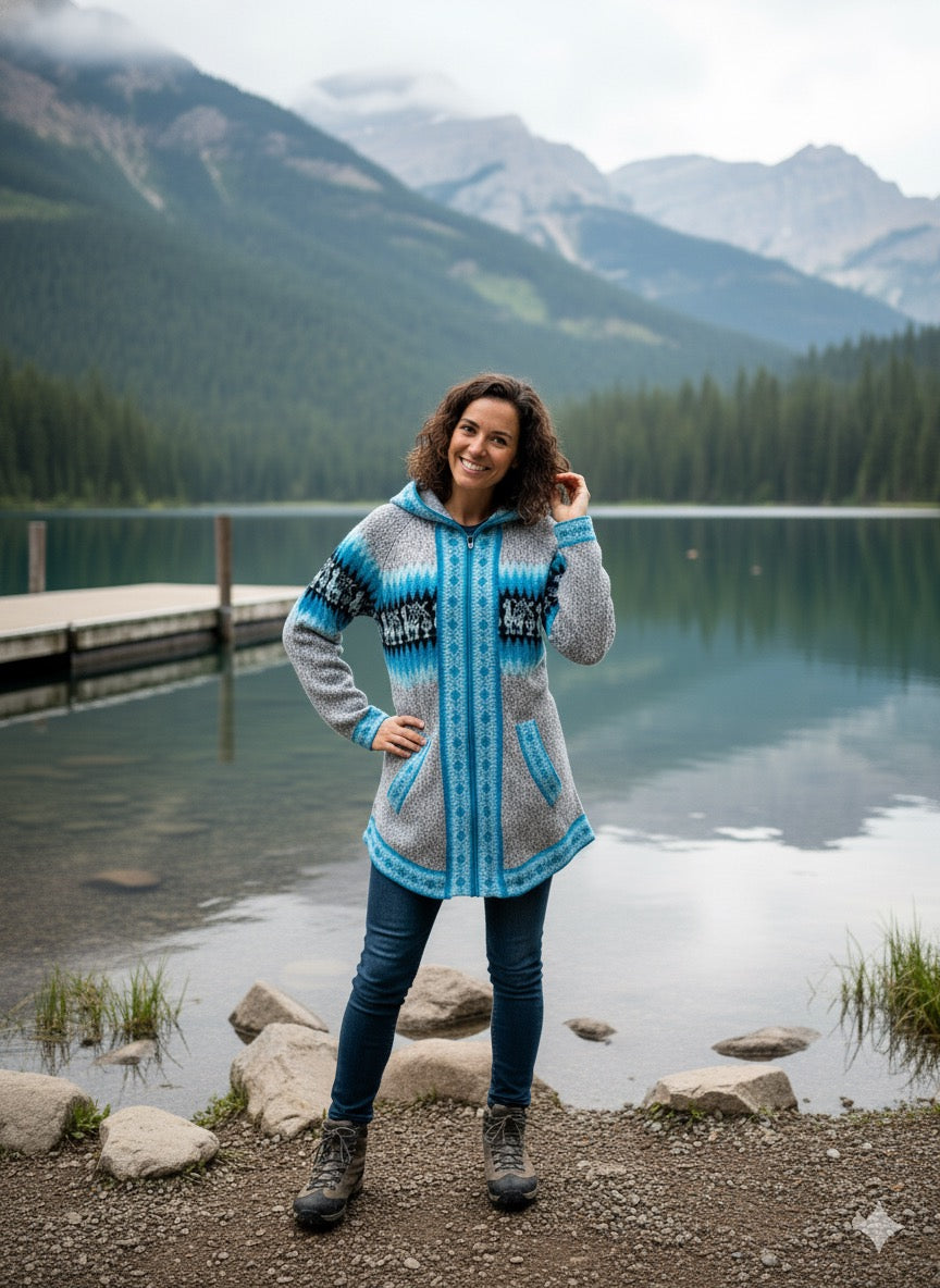 Alpaca Sweater Full-Zip